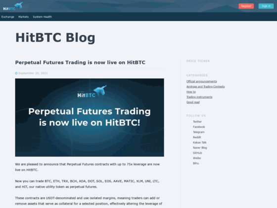 HitBTC Token (HIT) Token Burn Update – January 2022